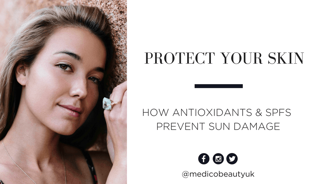 Protect Your Skin: How Antioxidants & SPFs Prevent & Reduce Sun Damage