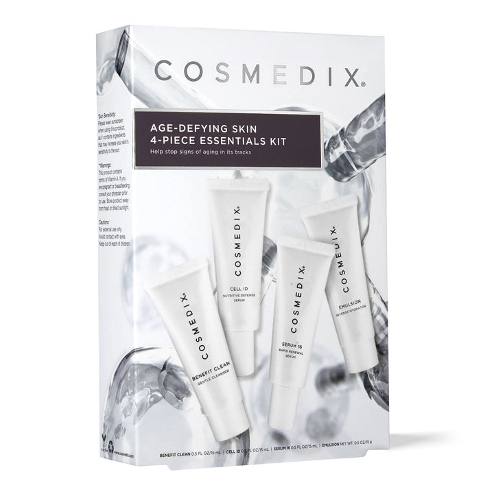 Age Defying Skin 4-Piece Essential Kit - CosMedix Travel Kits Cosmedix 