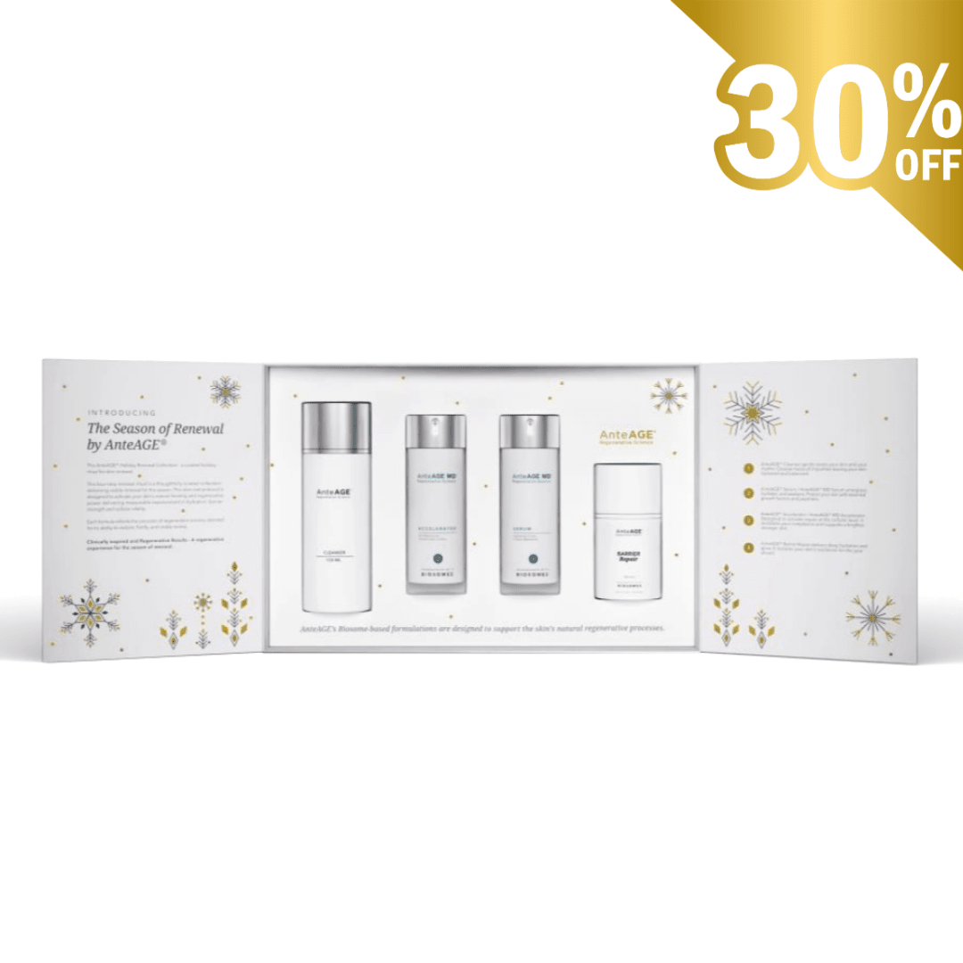 AnteAGE Holiday Renewal Collection - Biosome Serum & Accelerator Kit 30 ml (x2) - AnteAGE MD® Stimulate & Renew AnteAGE® MD 