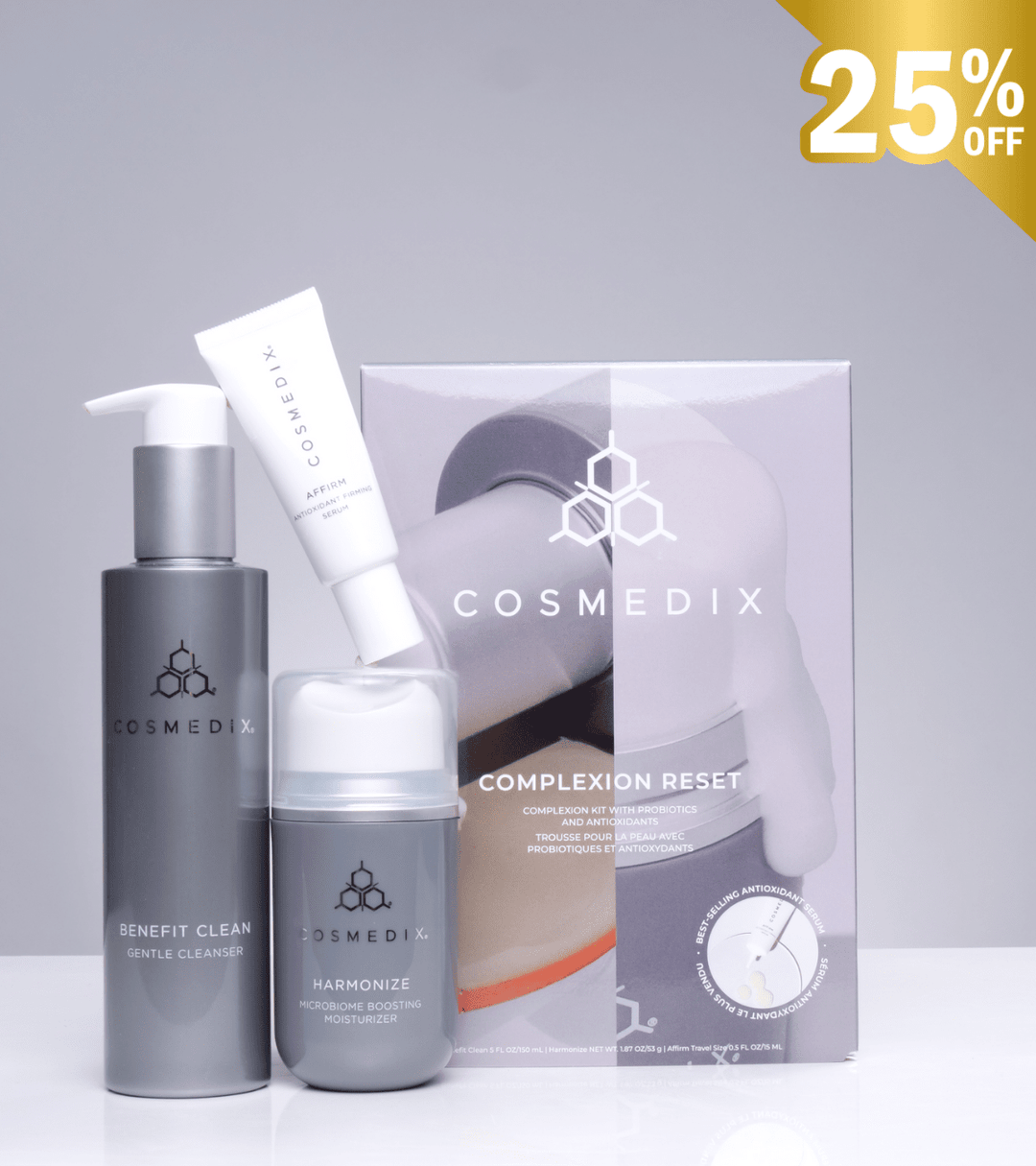 Complexion Reset Holiday Kit Travel Kits Cosmedix 