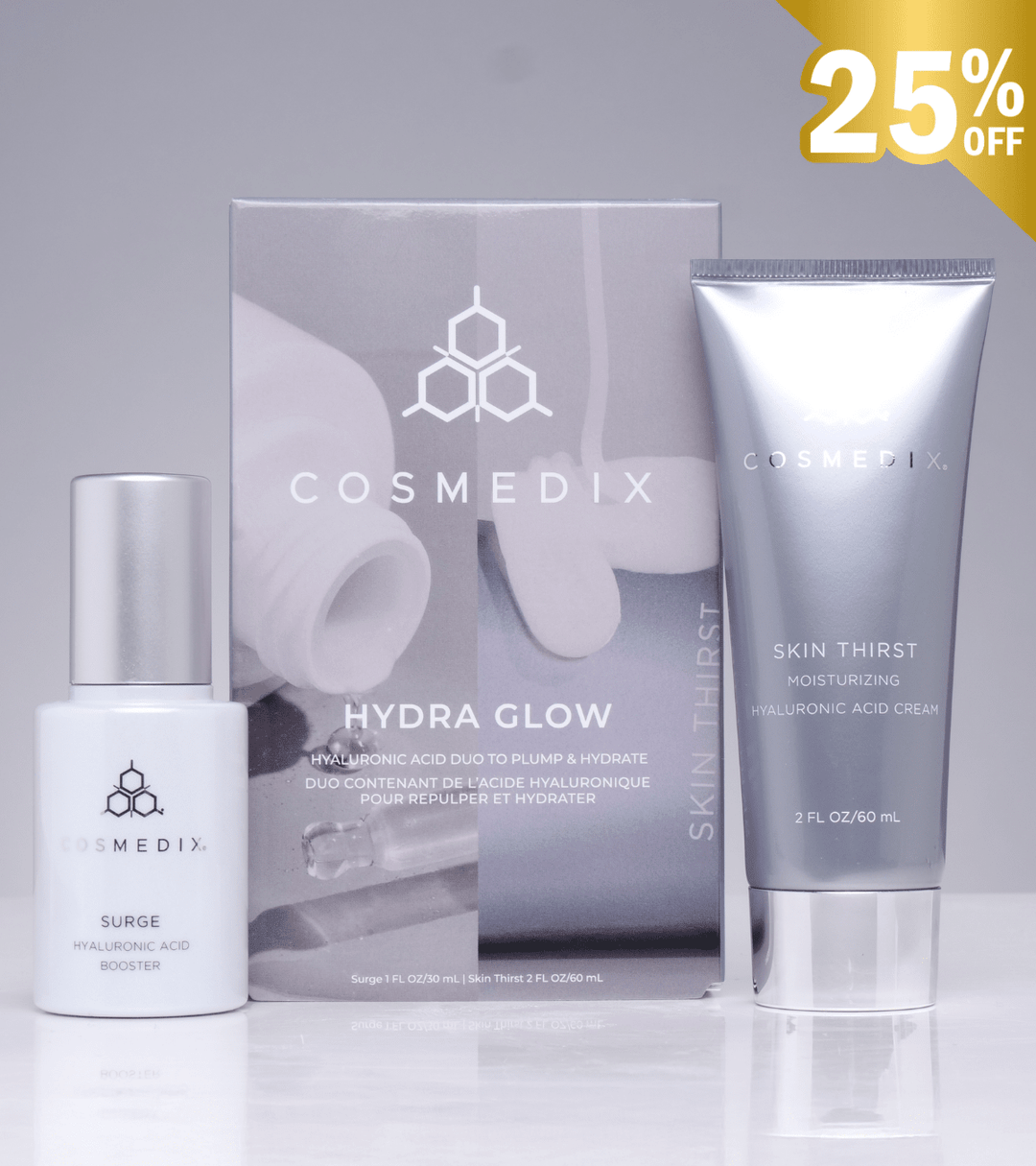 Hydra Glow Holiday Kit Travel Kits Cosmedix 