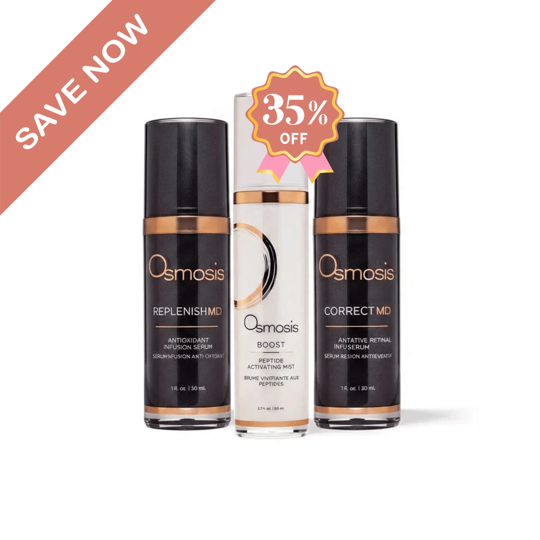 Radiant Skin Trio - Osmosis MD Package Stimulate & Renew Fast Bundle 