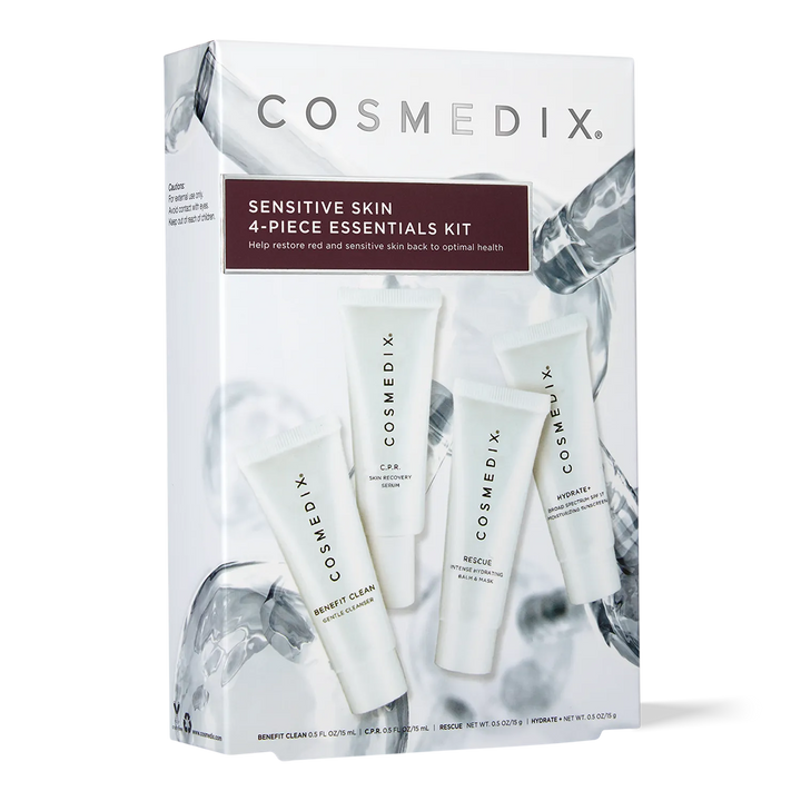 Sensitive Skin 4-Piece Essential Kit - CosMedix Travel Kits Cosmedix 