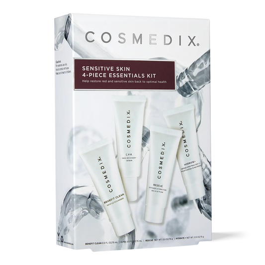 Sensitive Skin 4-Piece Essential Kit - CosMedix Travel Kits Cosmedix 
