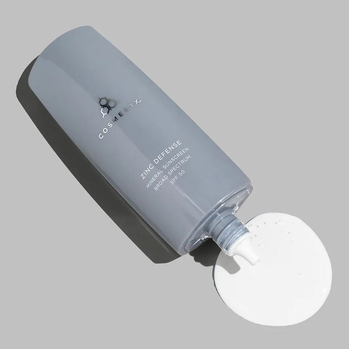 Zinc Defence SPF50 - Mineral Sunscreen Broad Spectrum 60 ml - CosMedix Hydrate & Protect Cosmedix 