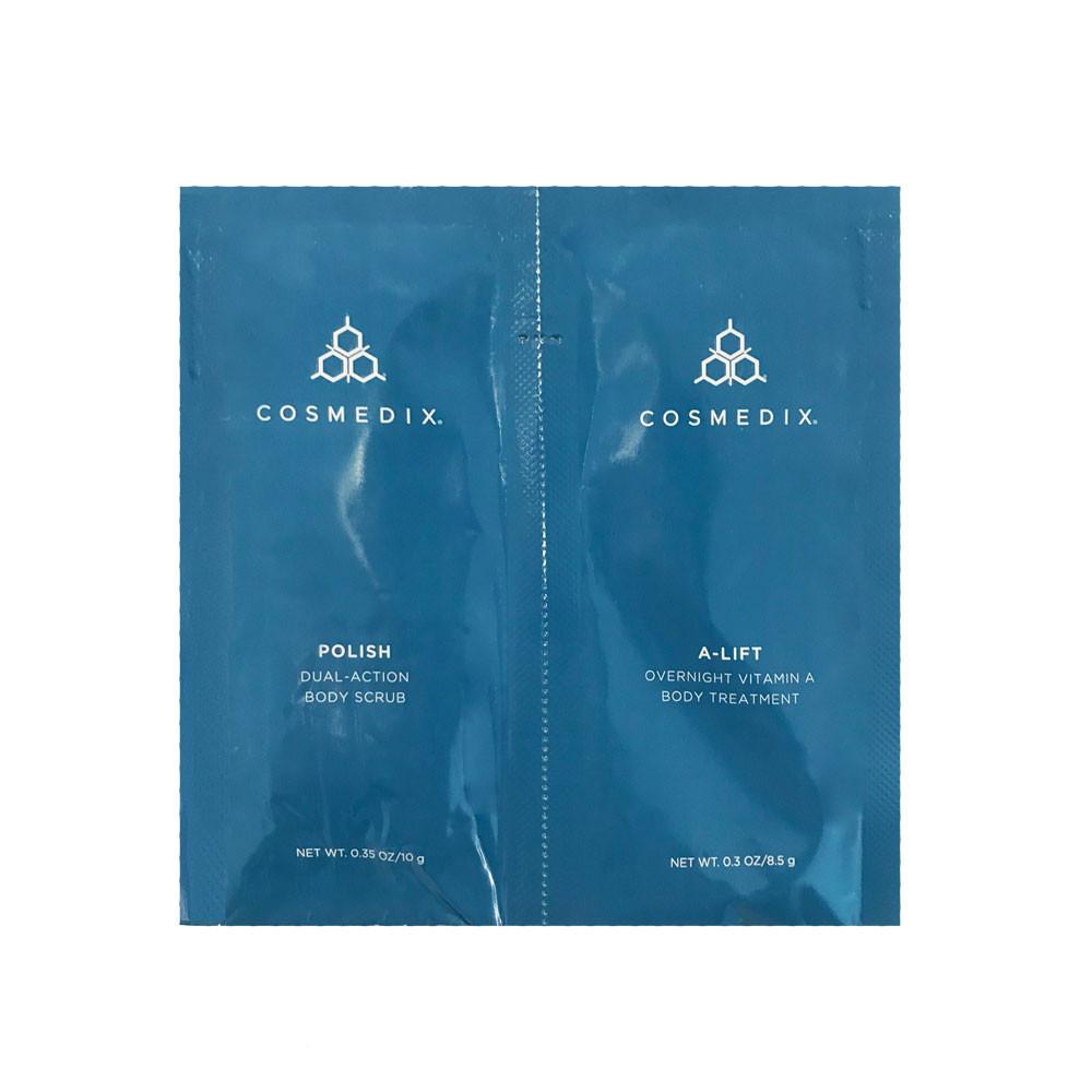 A-Lift & Polish - Body Treatment - SAMPLE 10g & 8.5g Stimulate & Renew Cosmedix 