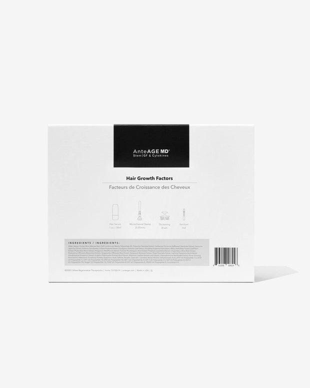 Home Hair Kit - growth factor solution & dermal stamp (0.25 mm) - AnteAGE MD® Stimulate & Renew AnteAGE® MD 
